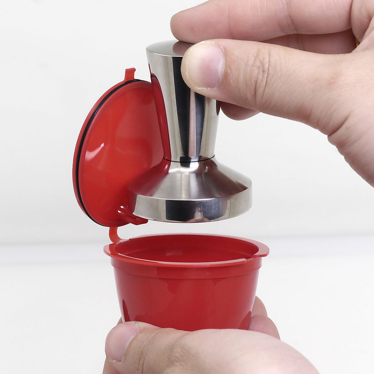 Espresso Tamper Set - الفولاذ المقاوم للصدأ الذكية دولتشي غوستو
