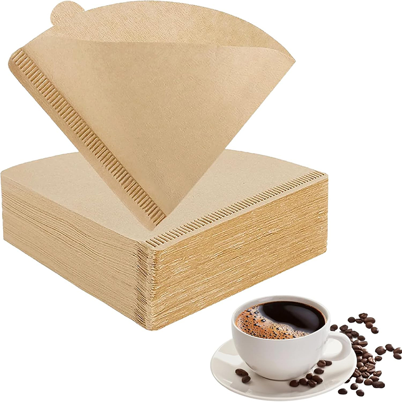 Coffee Equipment For Home - 100 قطعة من أوراق فلتر القهوة