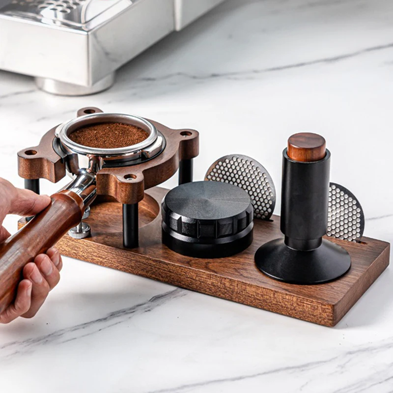 Espresso Tamper Set - حامل قاعدة تعبئة وتخزين لمكبس القهوة