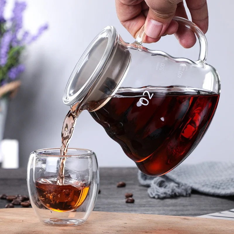 Coffee Equipment For Home - قارورة قهوة يدوية مع أغطية ،