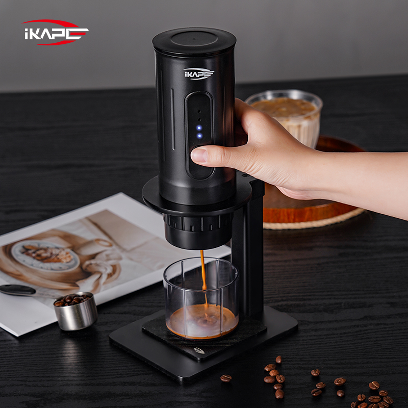 ماكينة قهوة محمولة IKAPE Kapo  - مراجعة Coffee Equipment For Home وسعره