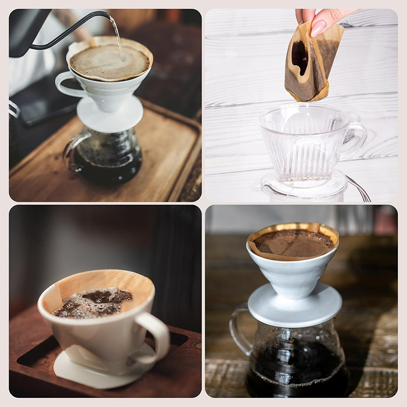 100 قطعة من أوراق فلتر القهوة  - مراجعة Coffee Equipment For Home وسعره