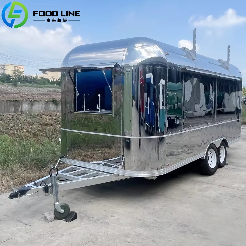 FL شاحنة طعام مخصصة مجهزة بالك - مراجعة Equipment Of Coffee Shop وسعره
