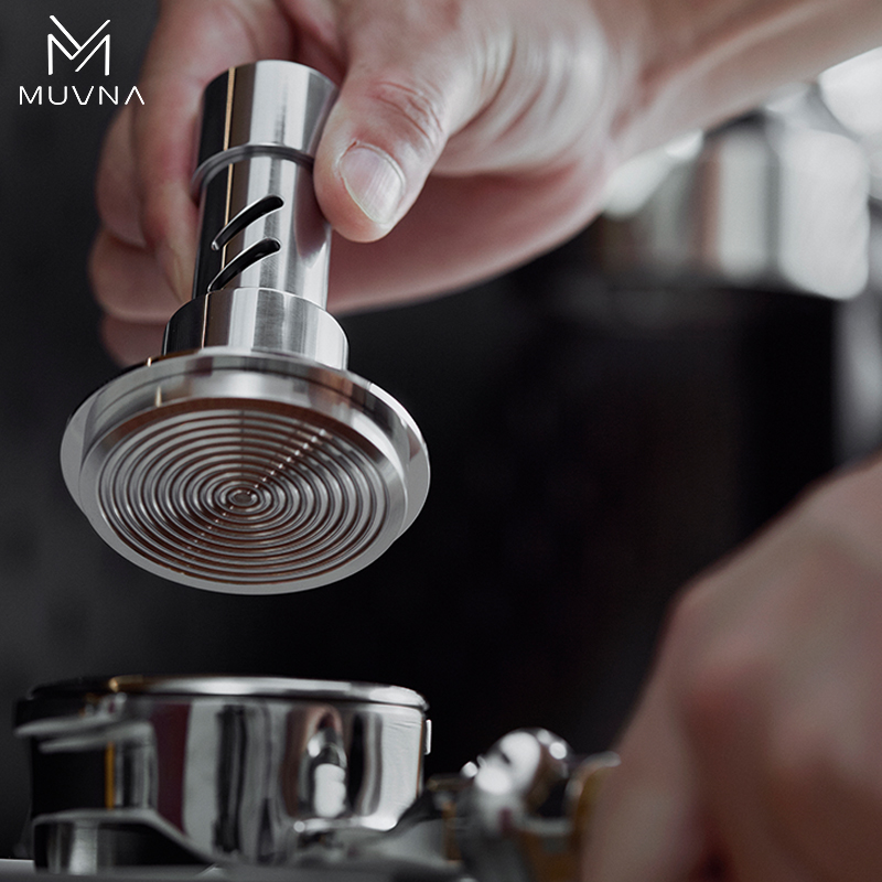 موزع قهوة MUVNA TITAN ومكبس قه - مراجعة Espresso Tamper Set وسعره