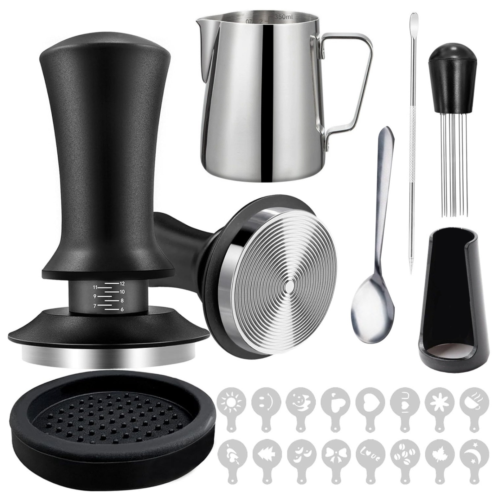 مجموعة أدوات القهوة 51 مم، 22  - مراجعة Espresso Tamper Set وسعره
