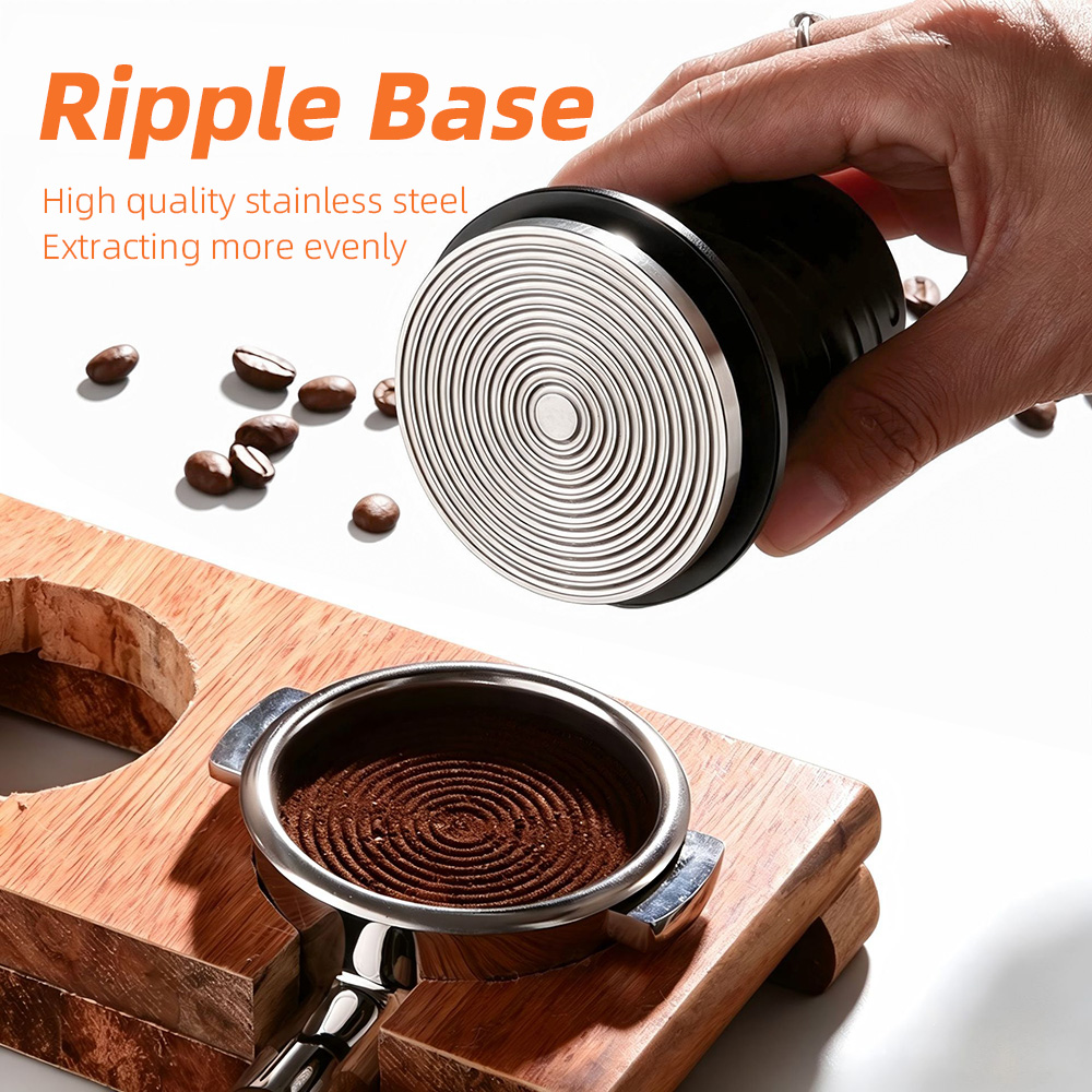 مكبس قهوة صغير بضغط ثابت 40 رط - مراجعة Espresso Tamper Set وسعره