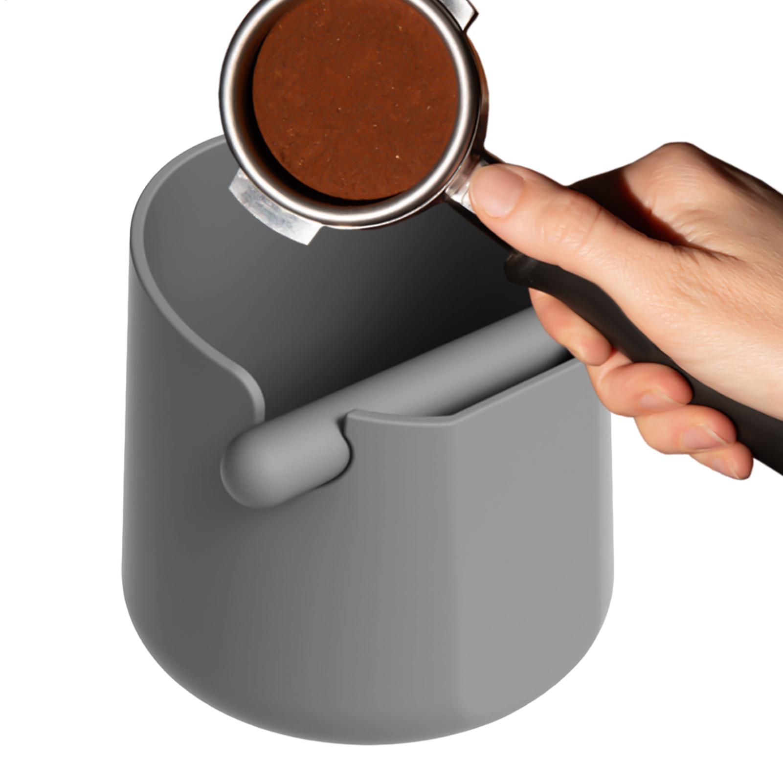 صندوق طرق القهوة من السيليكون  - مراجعة Coffee Knock Box وسعره