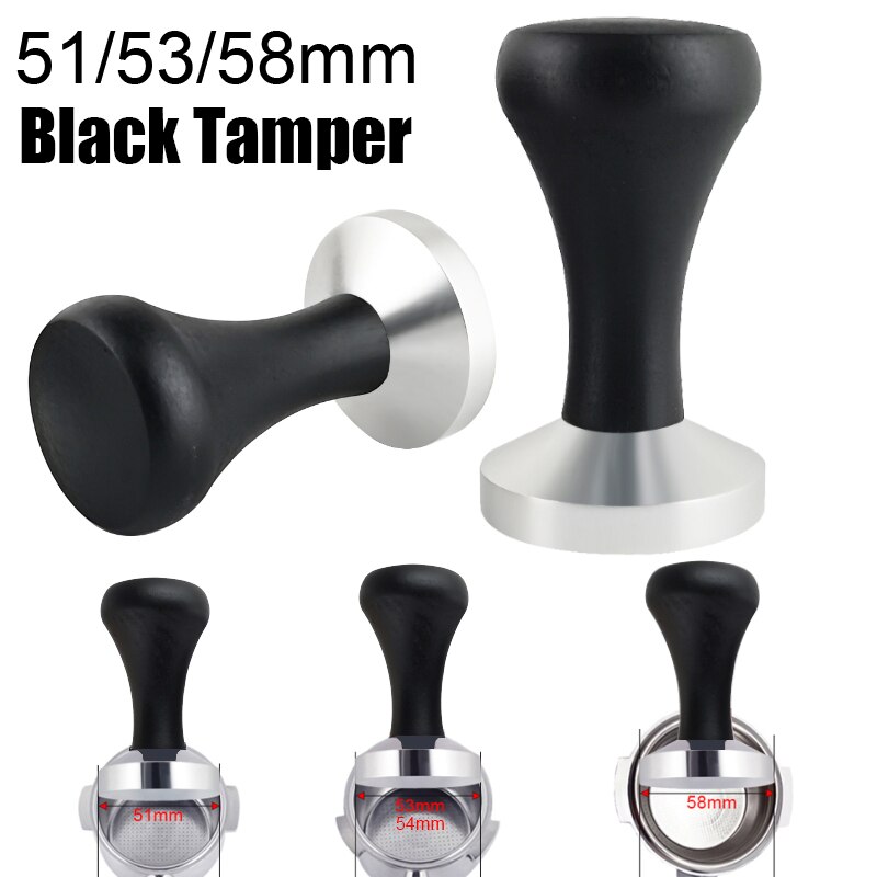 1 51/53/58 مع مقبض ، محكّمات ق - مراجعة Espresso Tamper Set وسعره