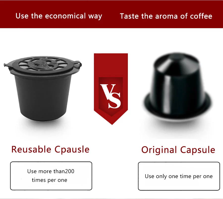 كبسولة قهوة قابلة لإعادة الاست - مراجعة Coffee Equipment For Home وسعره